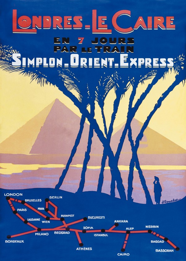 Londres - Le Caire en 7 jours par le Simplon-Orient-Express  Print